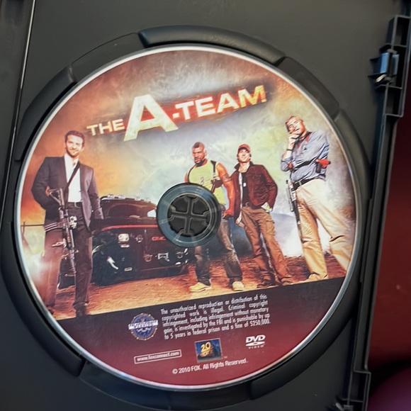 DVD, The A-Team, Movie, Silver, Black, Uncut Extended Addition, Good Condition - Picture 4 of 5